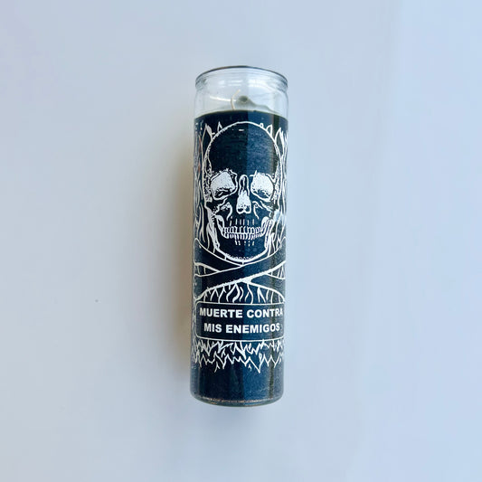 Protection From Enemies Candle (Black)
