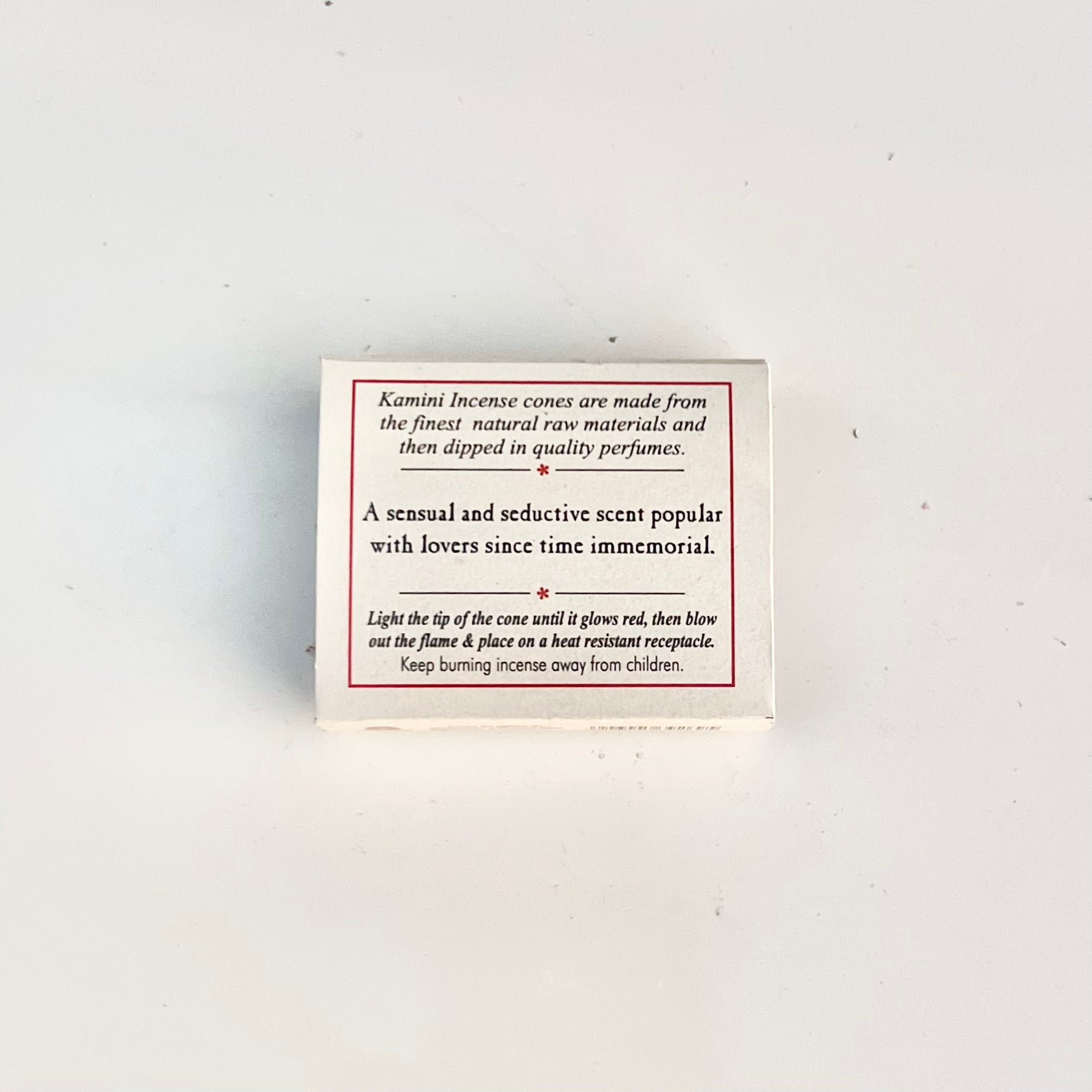 Kamini Romantic Rose Incense Cones