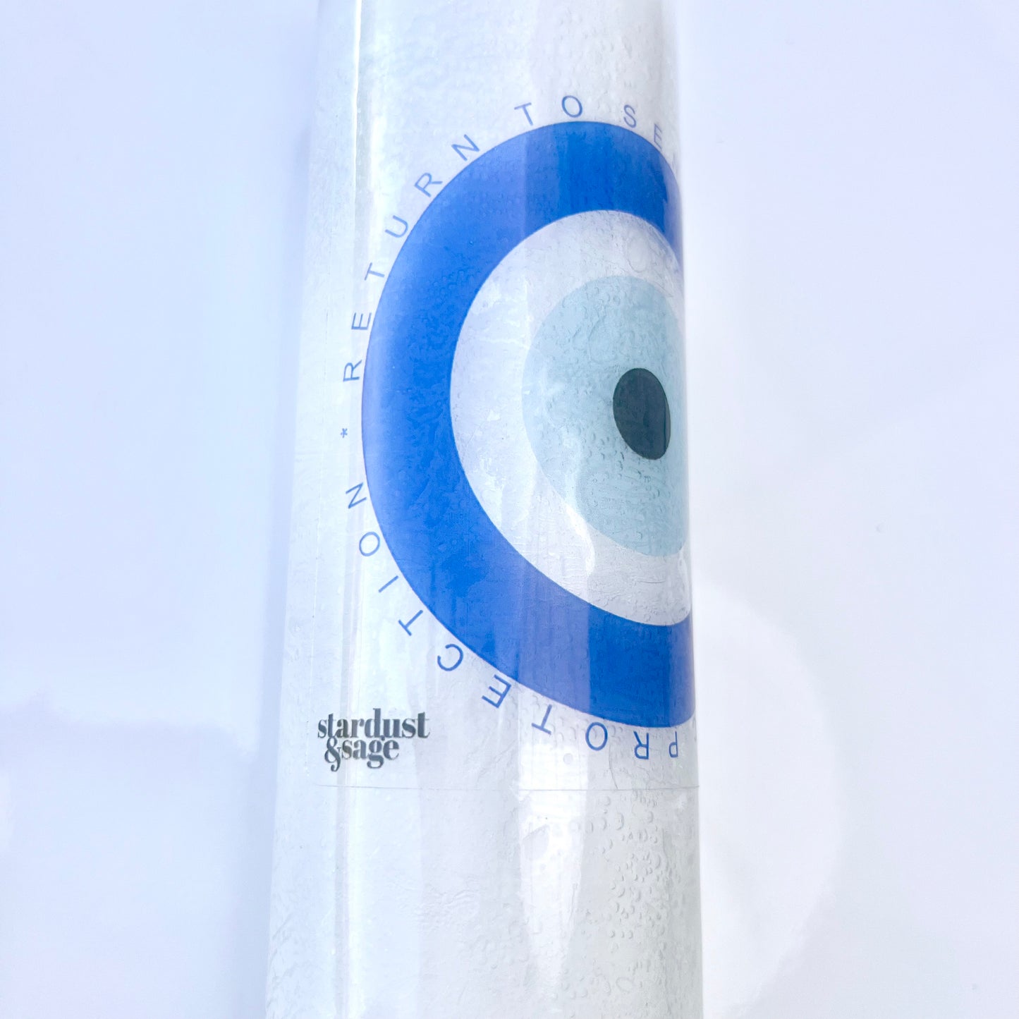 Evil Eye Candle Blue