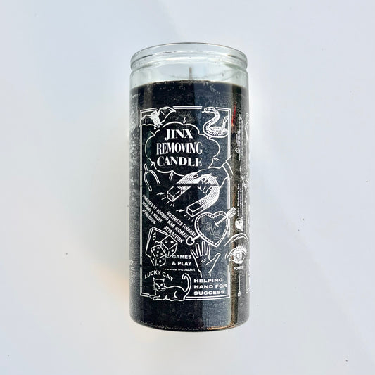 14 Day Jinx Removing Candle Black  (14 day)