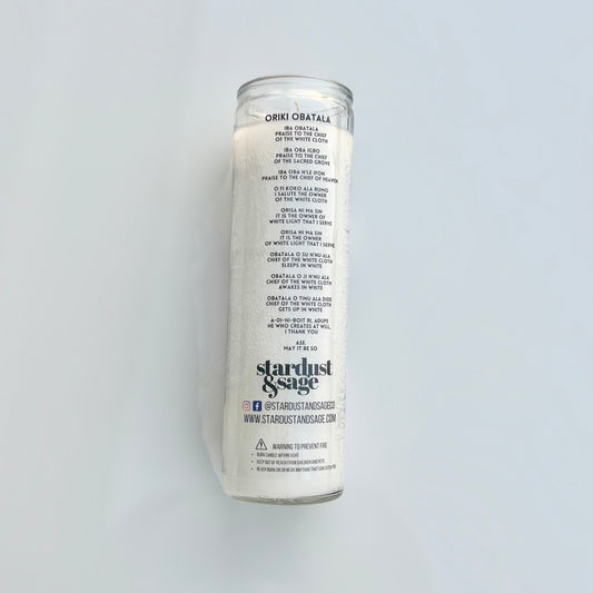 OBATALA 3D CANDLE