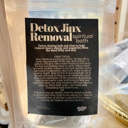 JINX REMOVAL DETOX Spiritual Bath