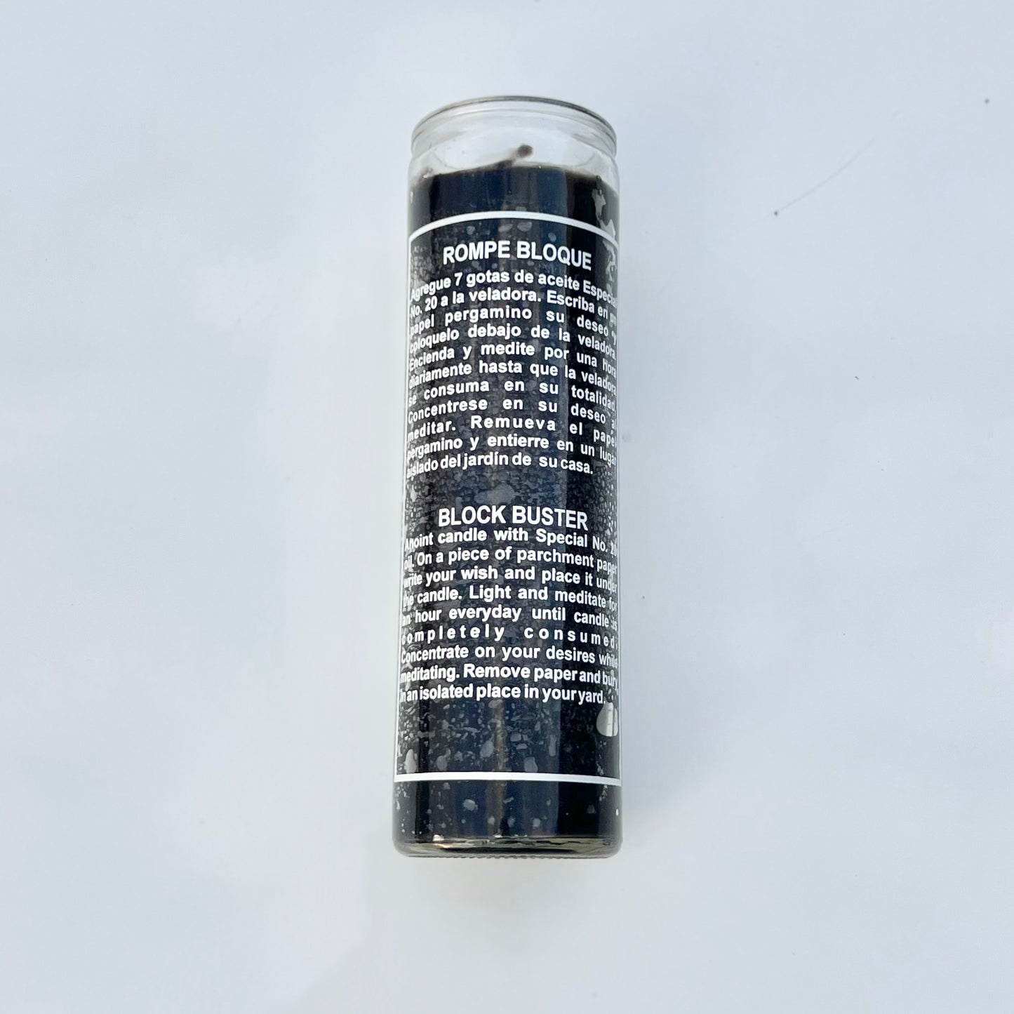 Blockbuster Candle (black)