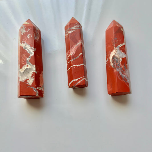 Red Jasper Obelisk Tower