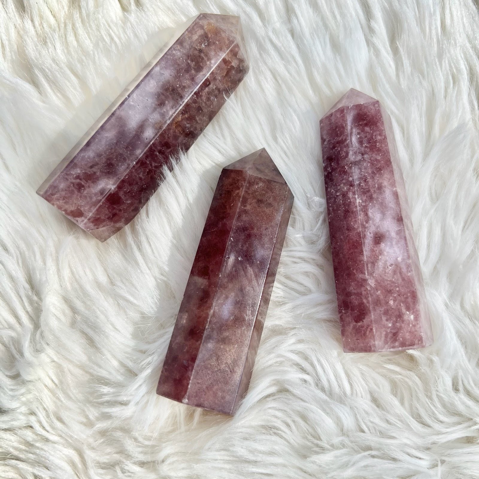 Strawberry Quartz Obelisk Tower