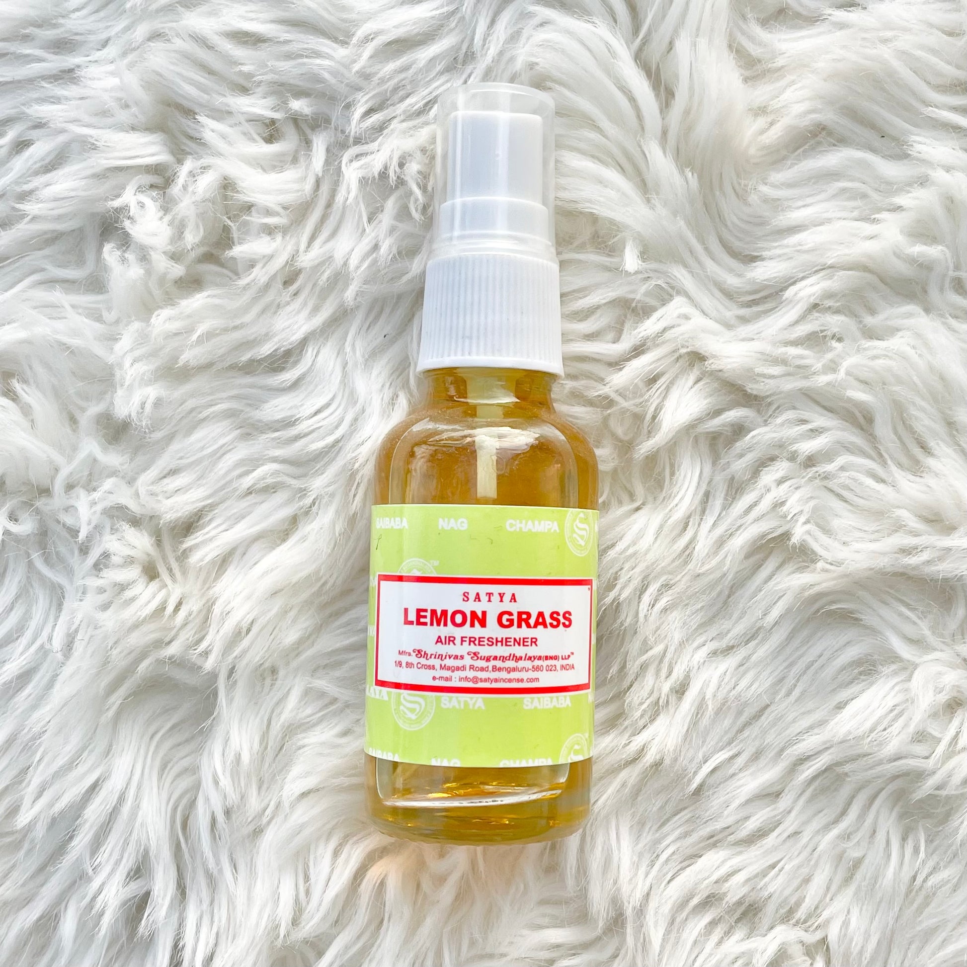 Satya Lemon Grass Incense Spray