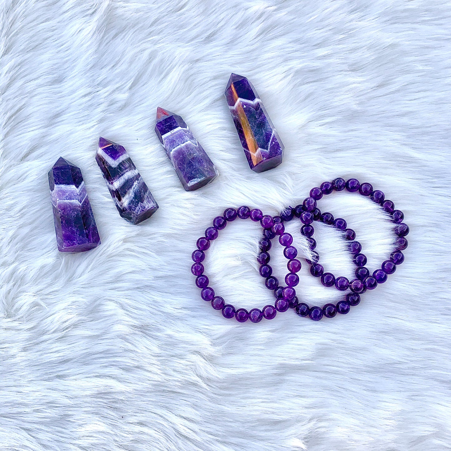 Chevron Amethyst Obelisk Tower