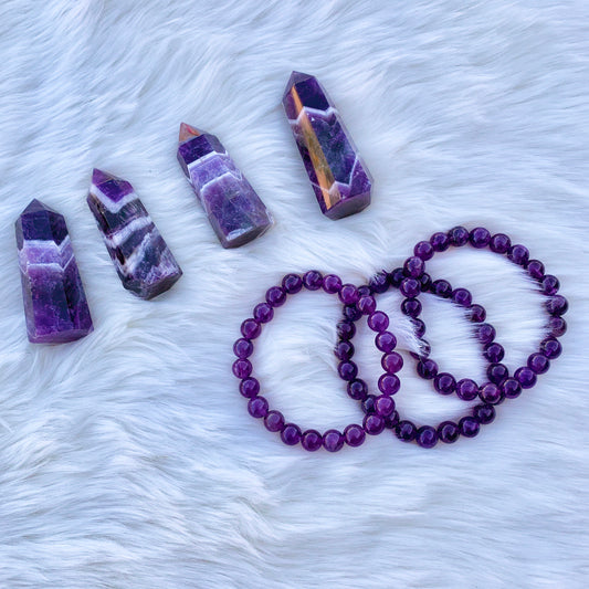 Chevron Amethyst Obelisk Tower