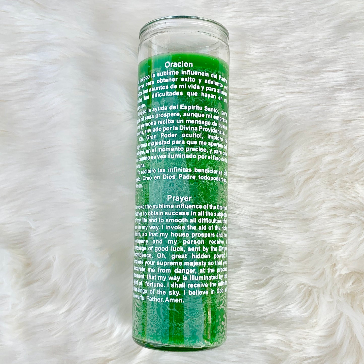 Abre Camino Road Opener Candle (Green) 7 day