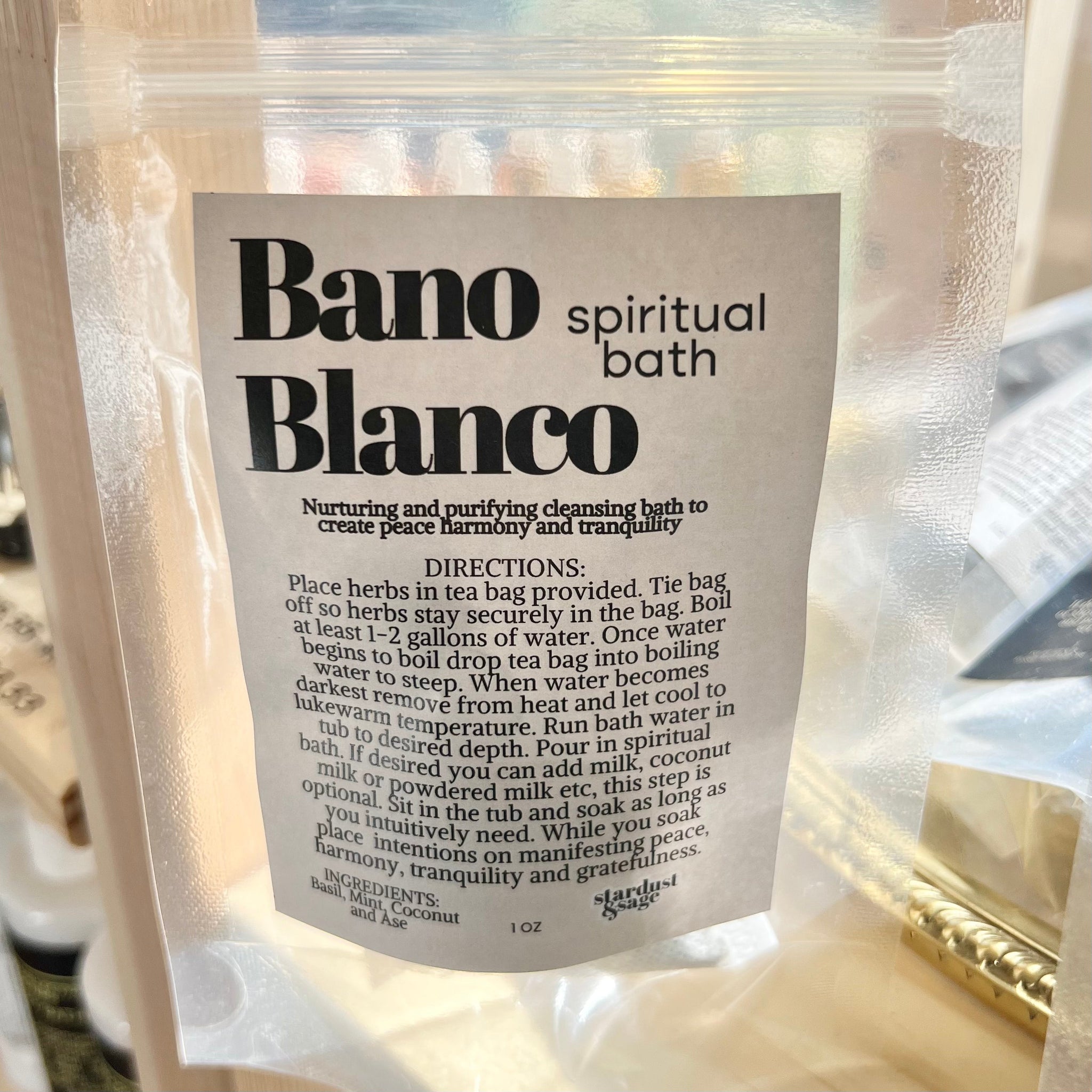 Baño Blanco Spiritual Bath