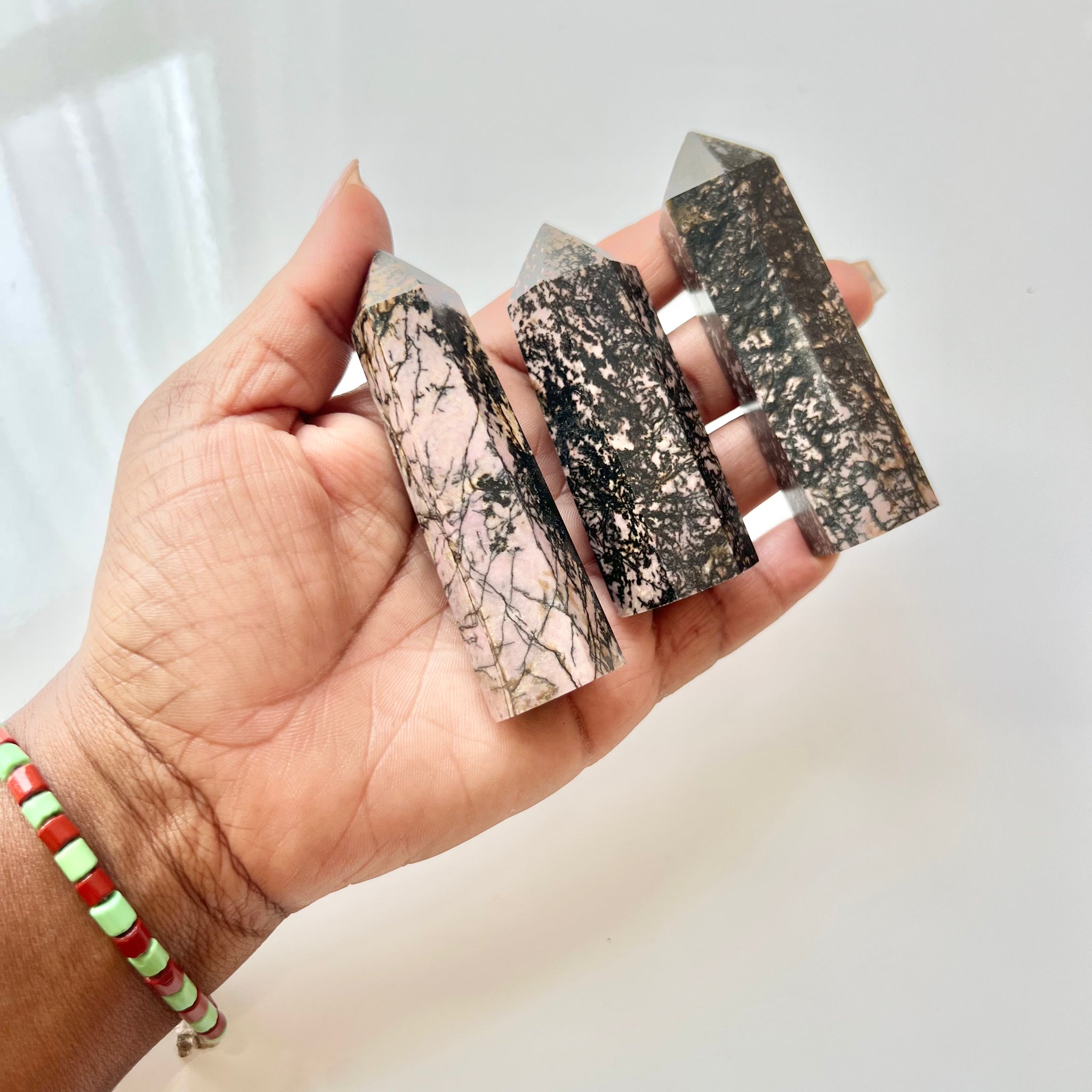 Rhodonite Obelisk Tower