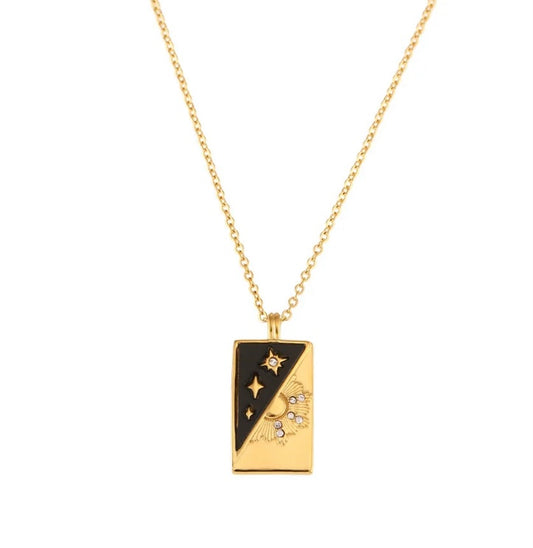 Tarot Necklace (Sun/Moon)
