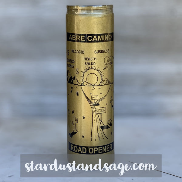 Golden Abre Camino / Road Opener Candle