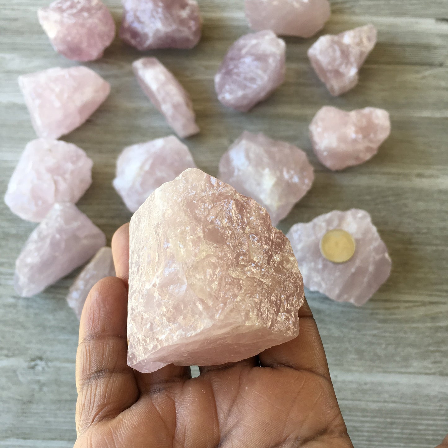 ROSE QUARTZ - ROUGH (Med)