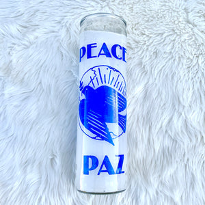 Peace / Paz Candle