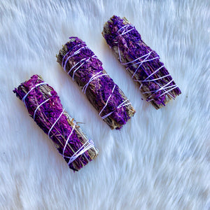 Lavender Flowers & Blue Sage Sticks