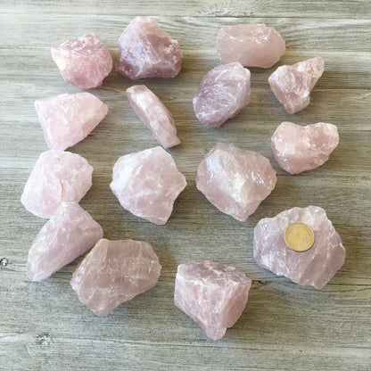 ROSE QUARTZ - ROUGH (Med)