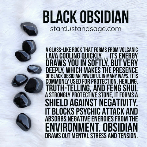 Apache Tears Obsidian