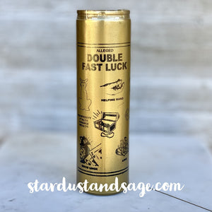 Golden Double Fast Luck Candle