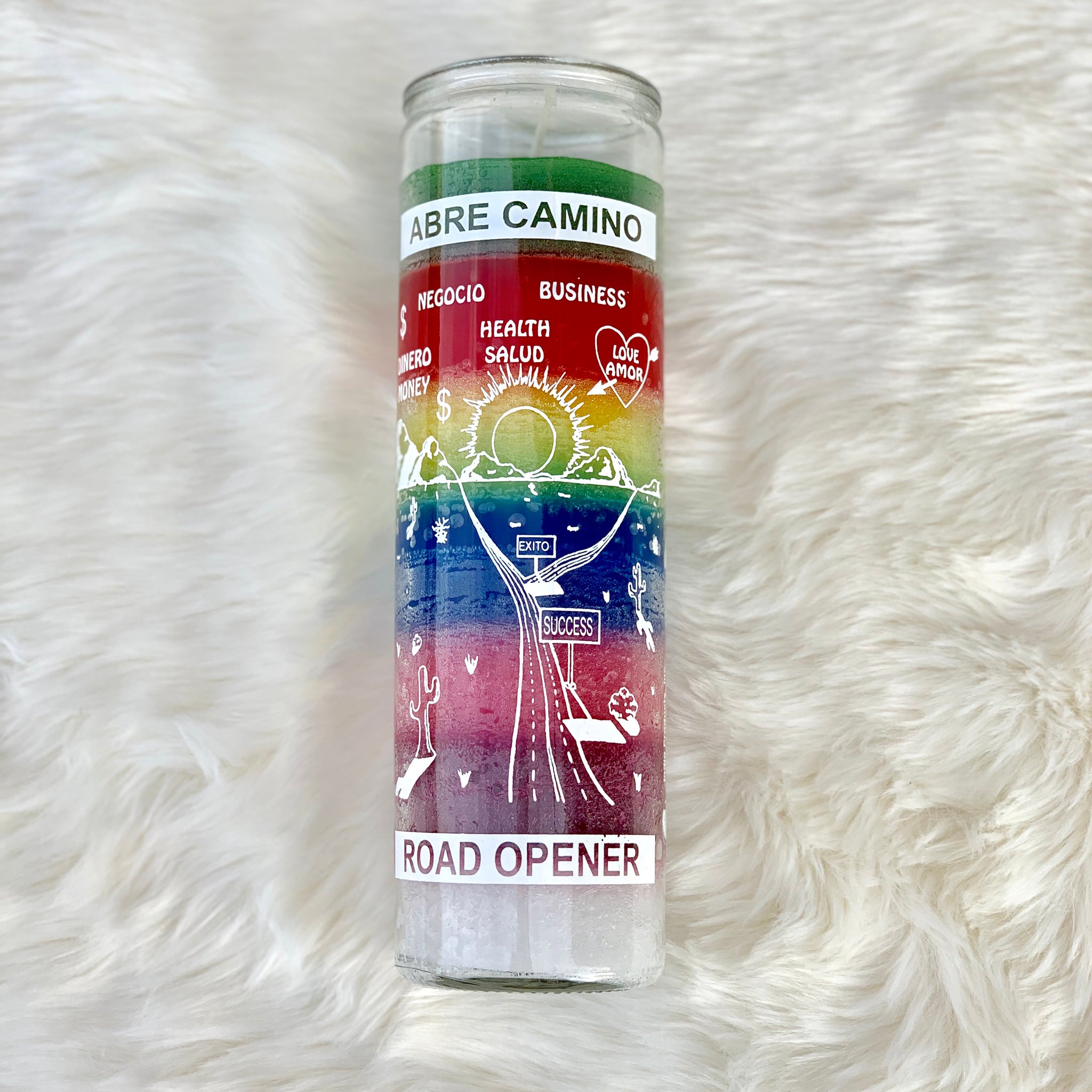 Abre Camino Road Opener Candle (7 colors)