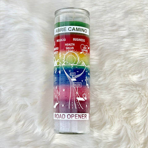 Abre Camino Road Opener Candle (7 colors)