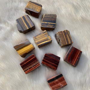 CUBED TIGER’S EYE