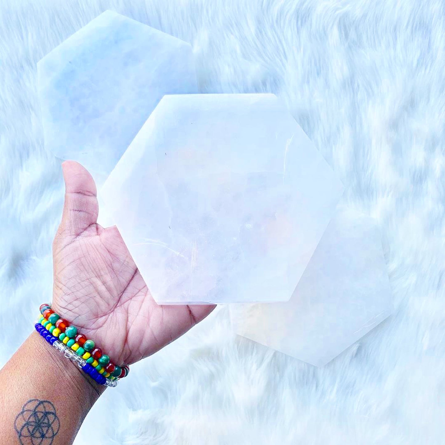 SELENITE Charging Plates & Disks