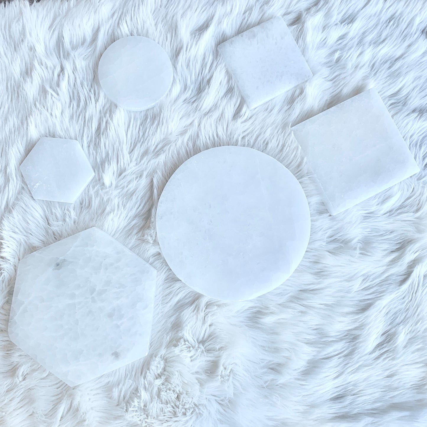 SELENITE Charging Plates & Disks