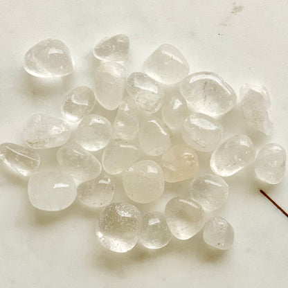 CRYSTAL QUARTZ  ( pocket size)