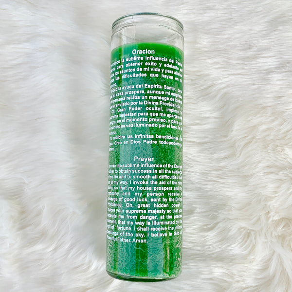 Abre Camino Road Opener Candle (Green) 7 or 14 day